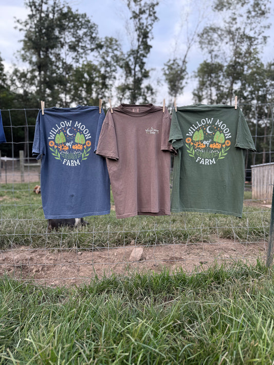 Adult Willow Moon Farm T-Shirt – Comfort Colors Cotton