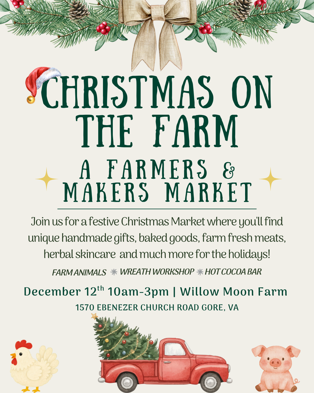 Christmas On The Farm - A Farmers & Makers Market